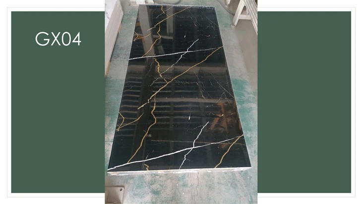 Melns apzeltīts PVC sienas panelis